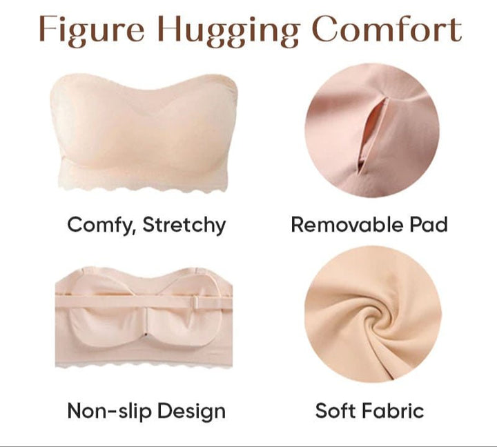 Jasmine™ | Strapless Push Up Bra