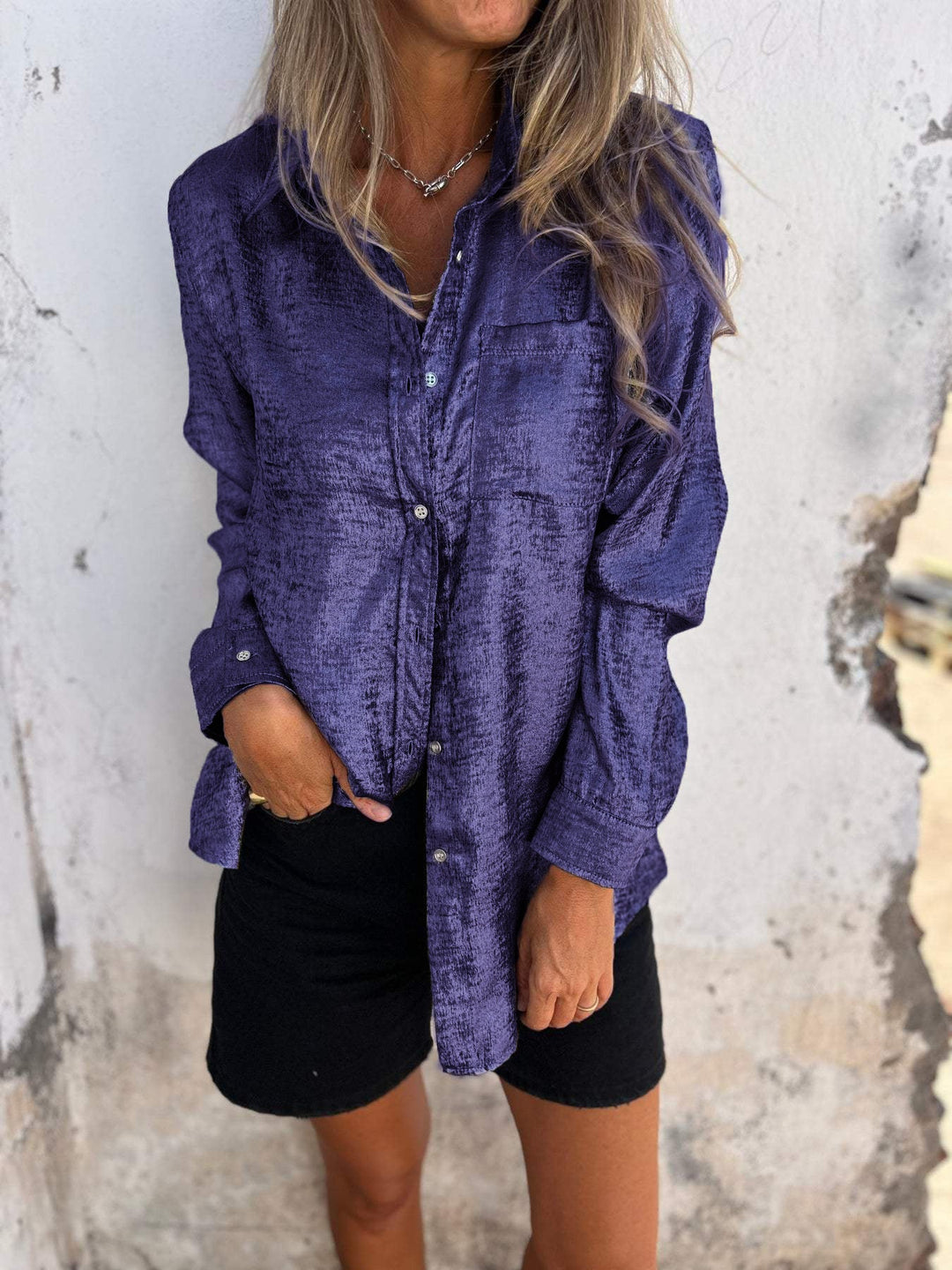 Amaya | Radiant Shimmer Blouse