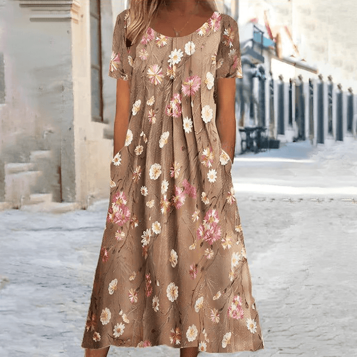 Molly | Pocket Midi Dress