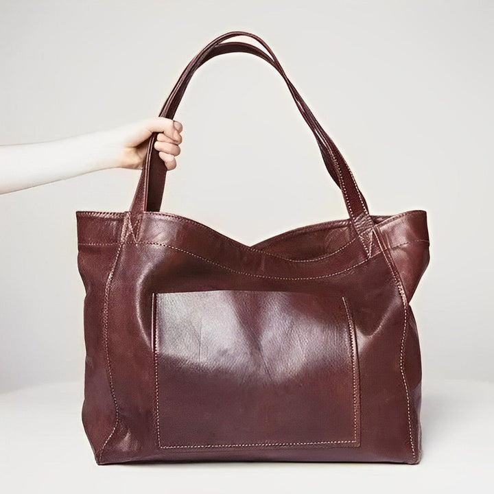 Sunset Luxe™ | Timeless Leather Shoulder Bag