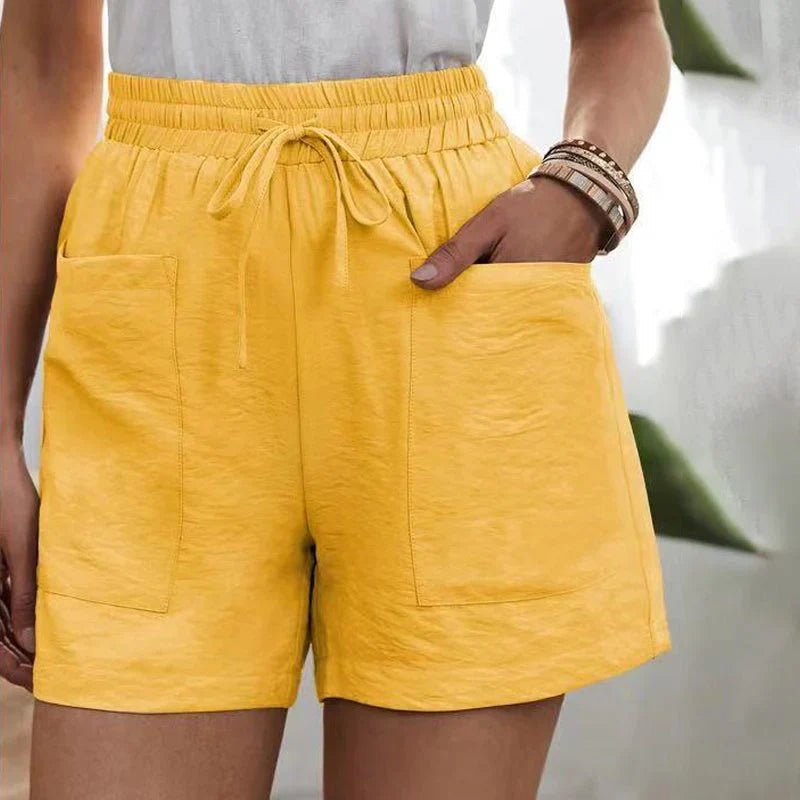 Alani | Effortless Linen Blend Shorts