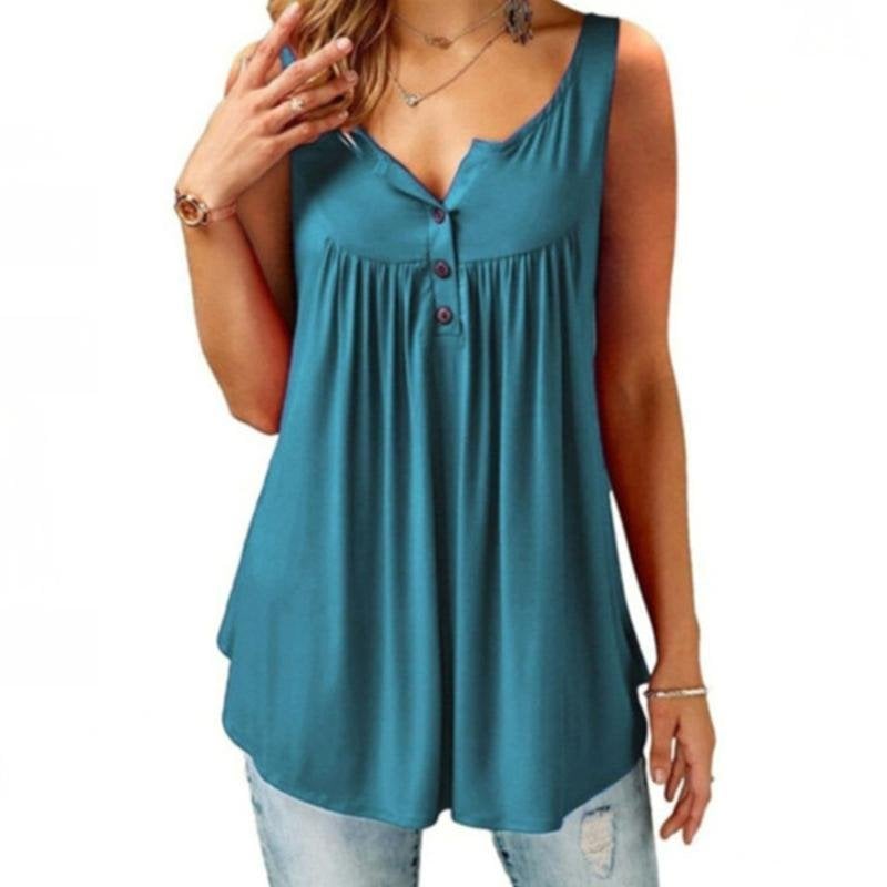 Jill | Effortless Button Tank