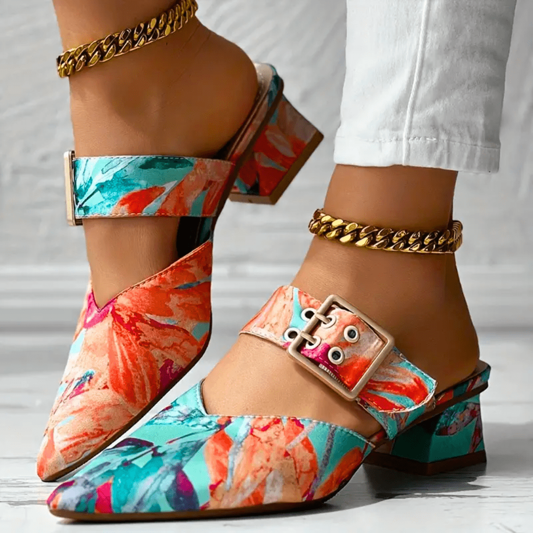 Bello | Brights Rainbow Heels