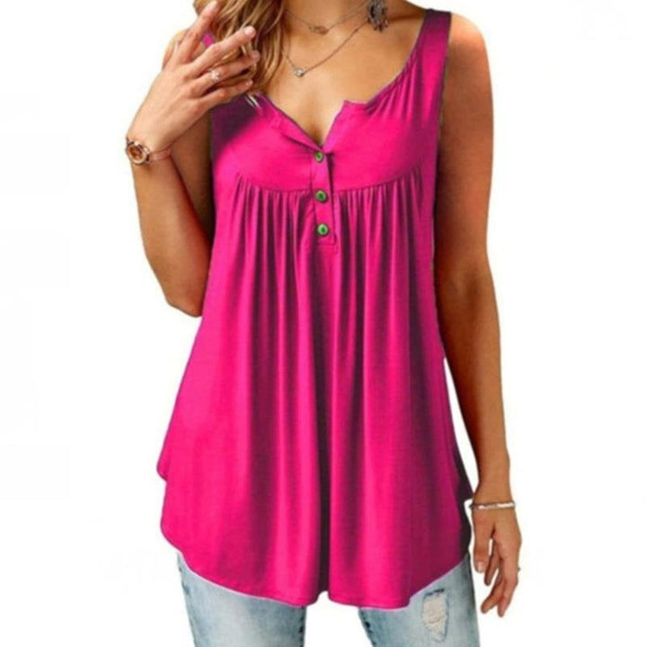 Jill | Effortless Button Tank