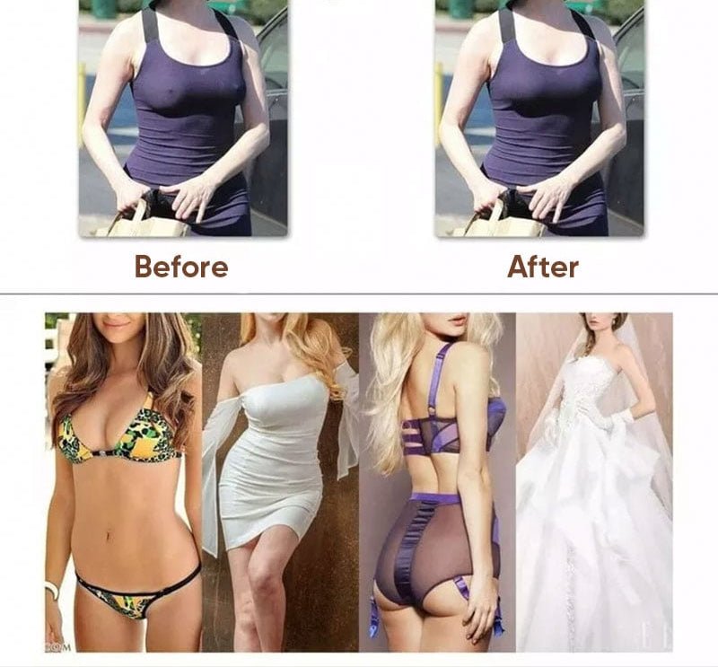 Jasmine™ | Strapless Push Up Bra