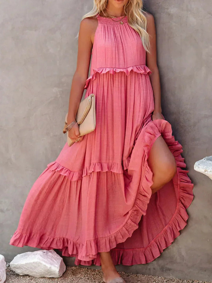 Leona | Breeze Ruffle Gown