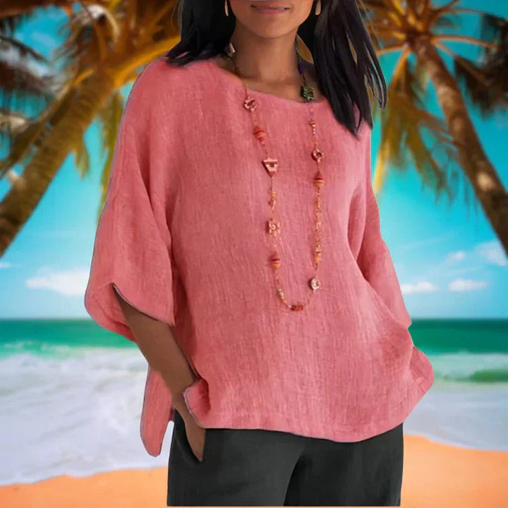 Necie | Radiant Breezy Blouse