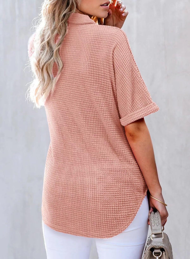 Solen | Waffle Knit  Shirts
