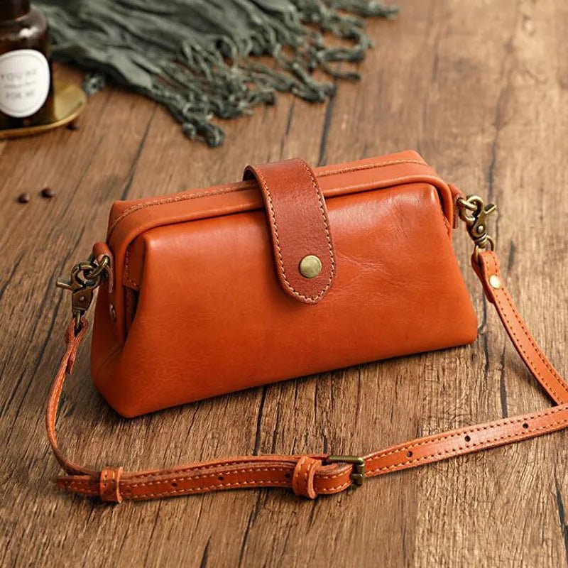 Eclipse Charm™ | Refined Leather Shoulder Bag