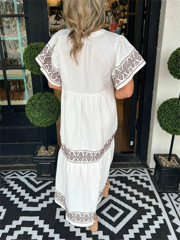 Sierra | Boho Maxi Gown