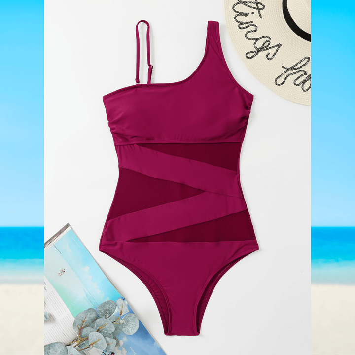 Ava | Luxe Asymmetrical Swimsuit