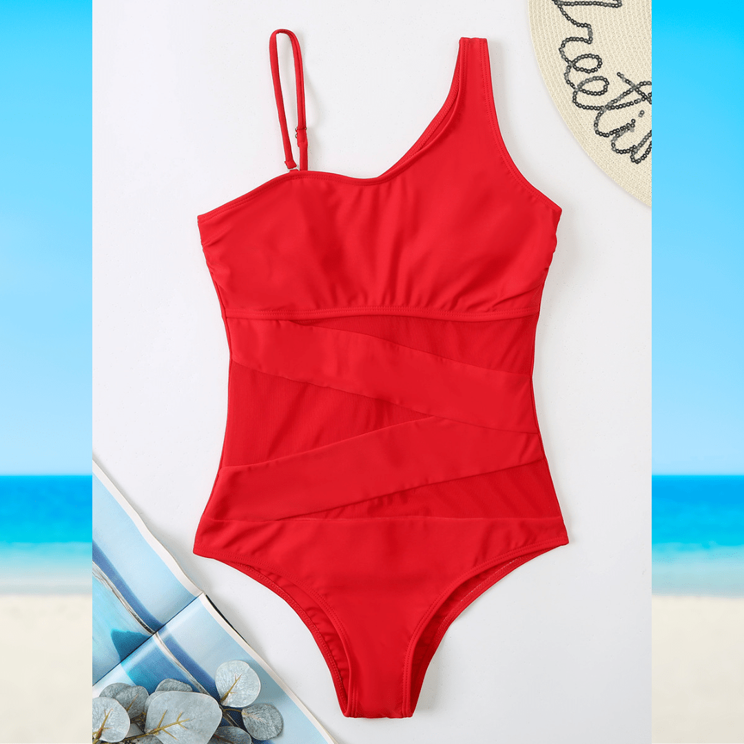 Ava | Luxe Asymmetrical Swimsuit