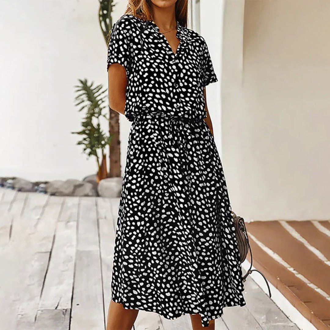 Sabrina | Graceful Floral Dress