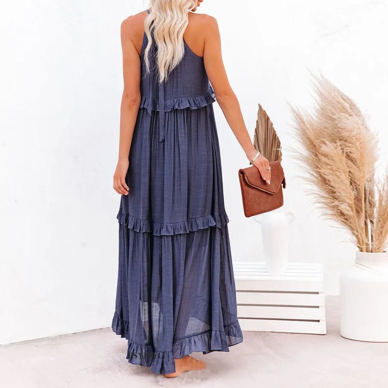 Leona | Breeze Ruffle Gown