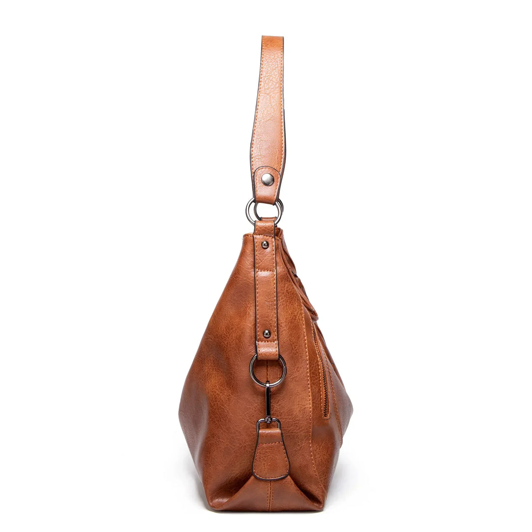 Evening Glow™ | Luxe Leather Bag