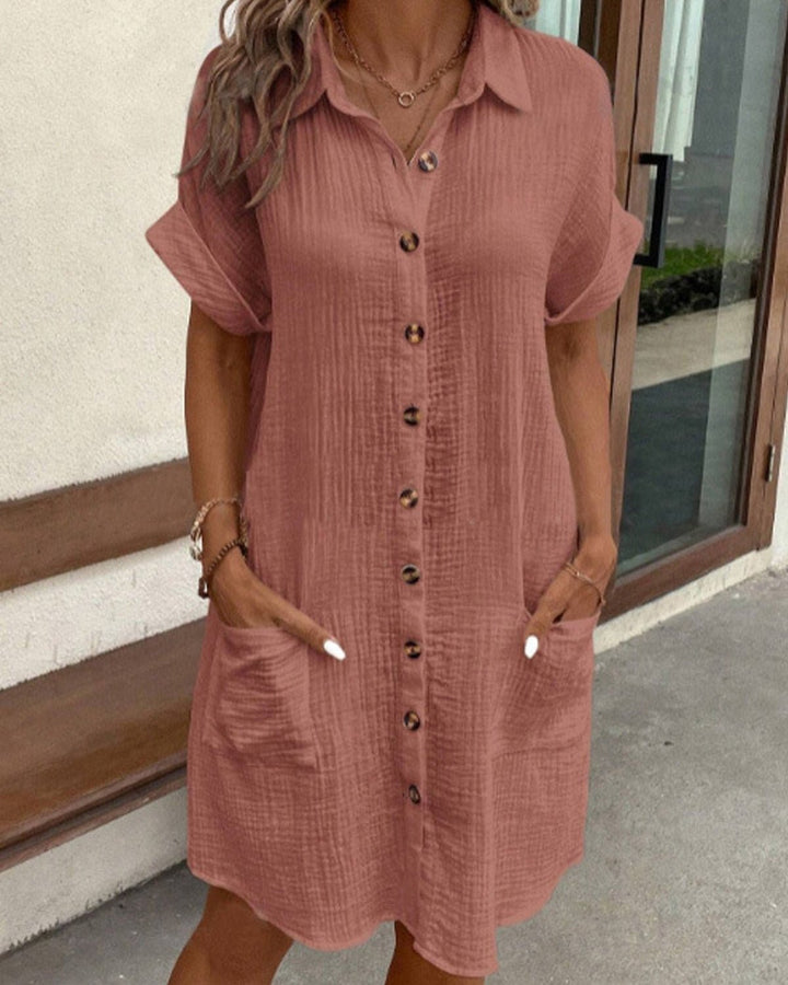 Vela™ | Stylish Polo Dress