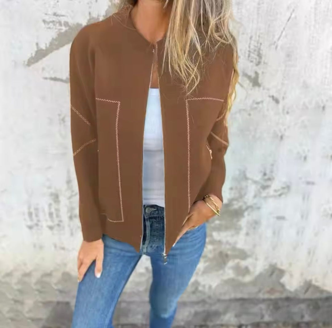 Levy | Sleek Zipped Jacket
