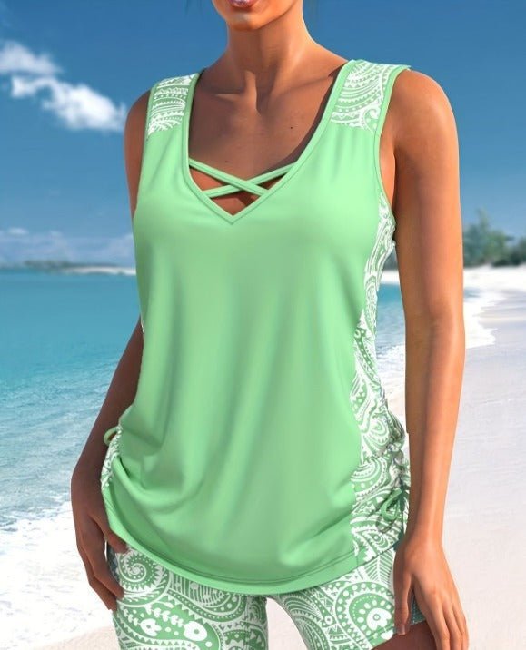 Azari™ | Stylish Swim Tankini*