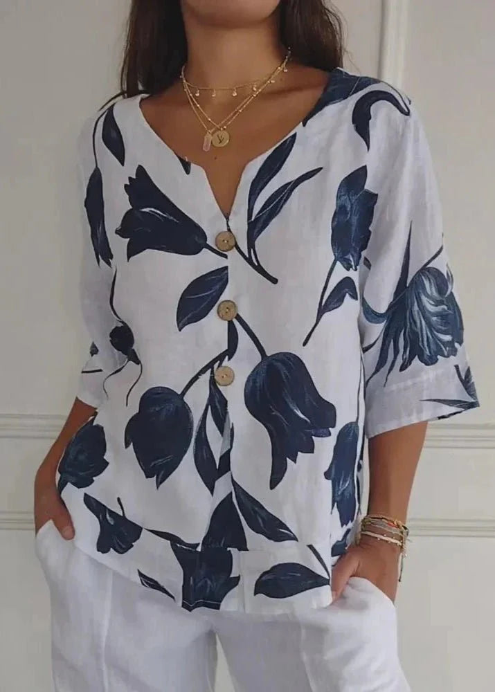 Ariana | Elegant Spring Blouse