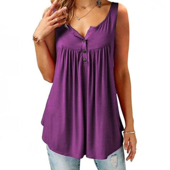Jill | Effortless Button Tank