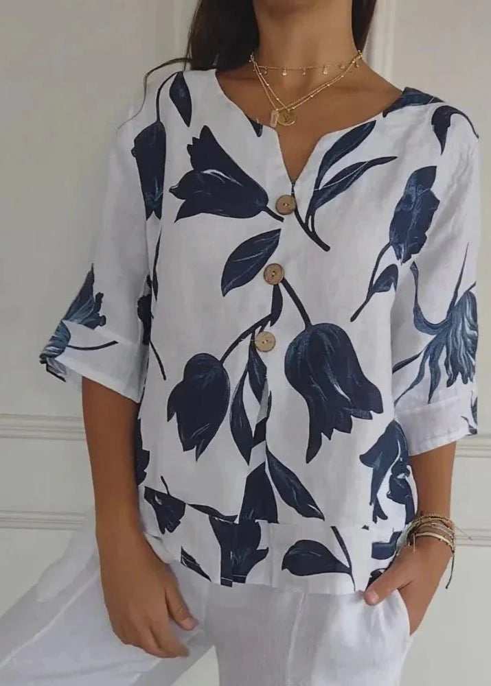 Ariana | Elegant Spring Blouse