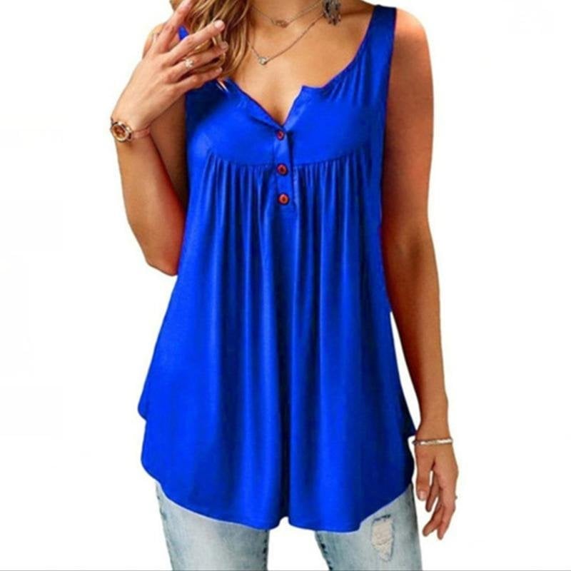 Jill | Effortless Button Tank