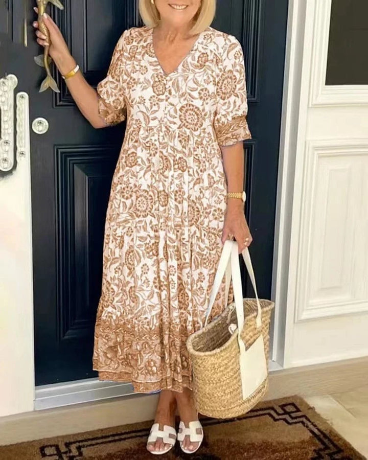 Dianna | Graceful Floral Maxi