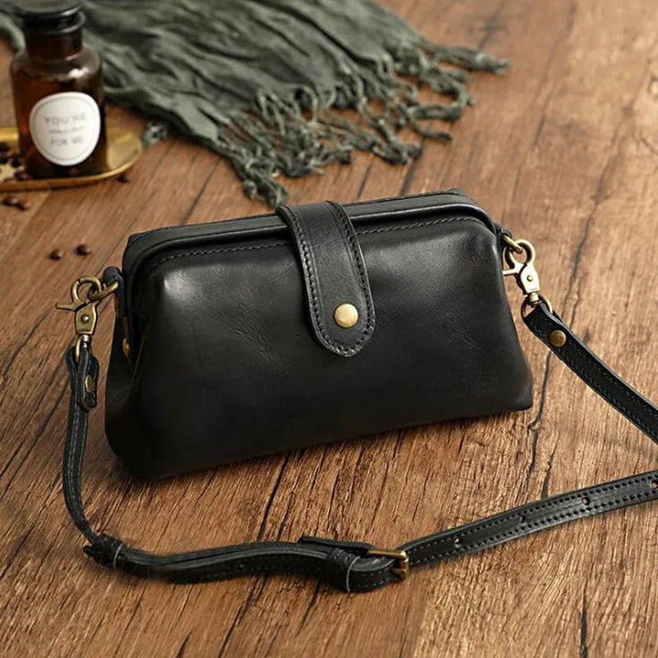 Eclipse Charm™ | Refined Leather Shoulder Bag